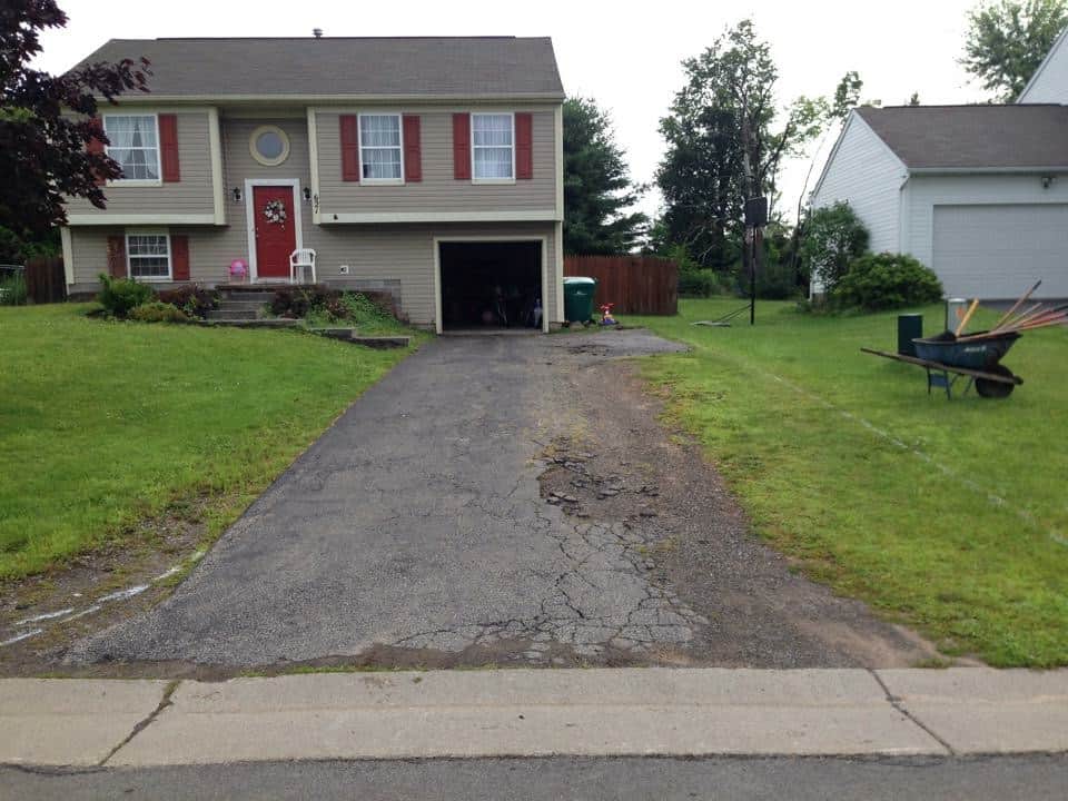 Fix Asphalt Driveway Crack Fairport